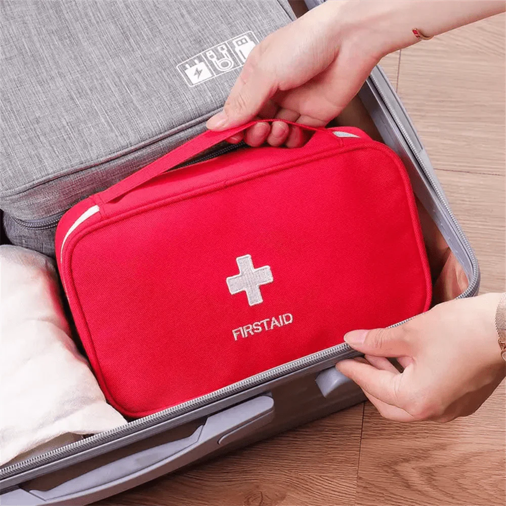 Portable First Aid Kit Bag | Compact Emergency Survival and Medicine Storage Tote