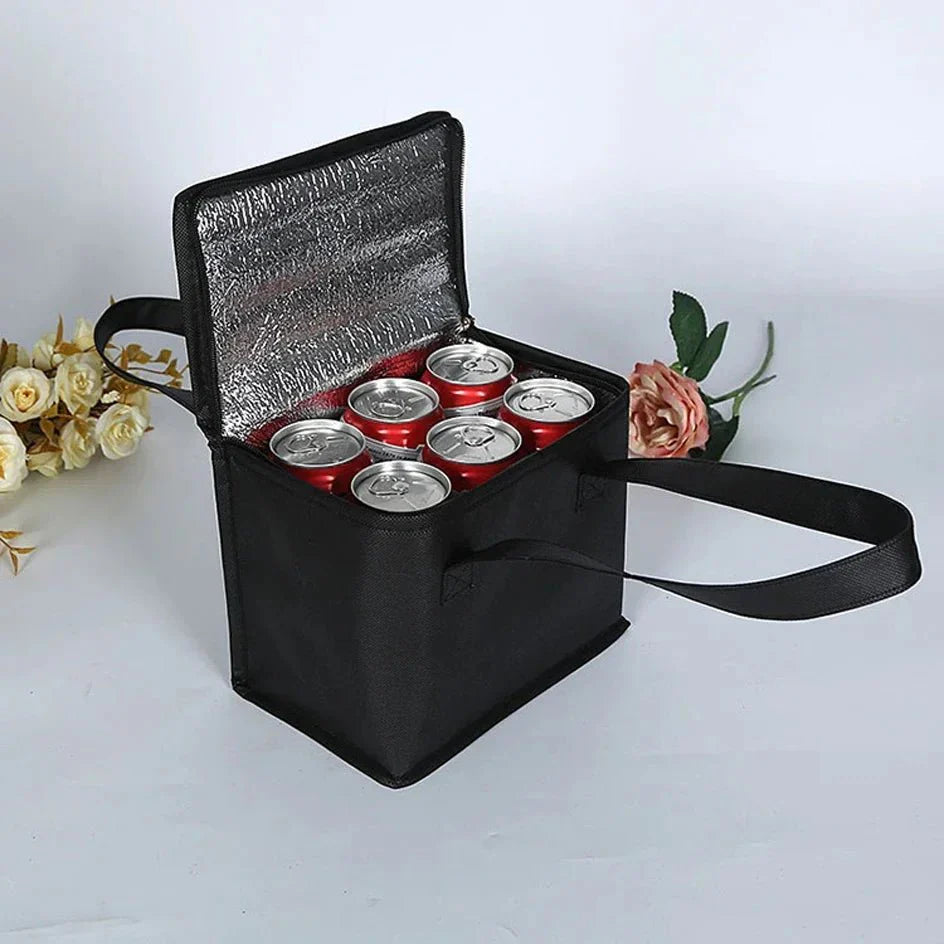 Portable Lunch Cooler Bag | Insulated Thermal Tote for Meals, Groceries, and Picnics