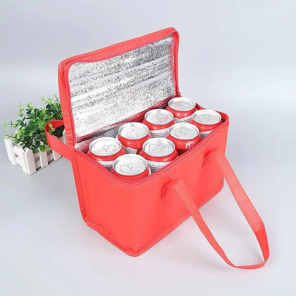Portable Lunch Cooler Bag | Insulated Thermal Tote for Meals, Groceries, and Picnics