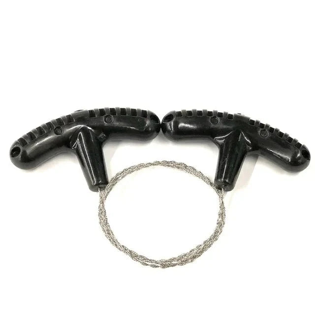 Portable Steel Wire Saw | Outdoor Survival Cutting Tool