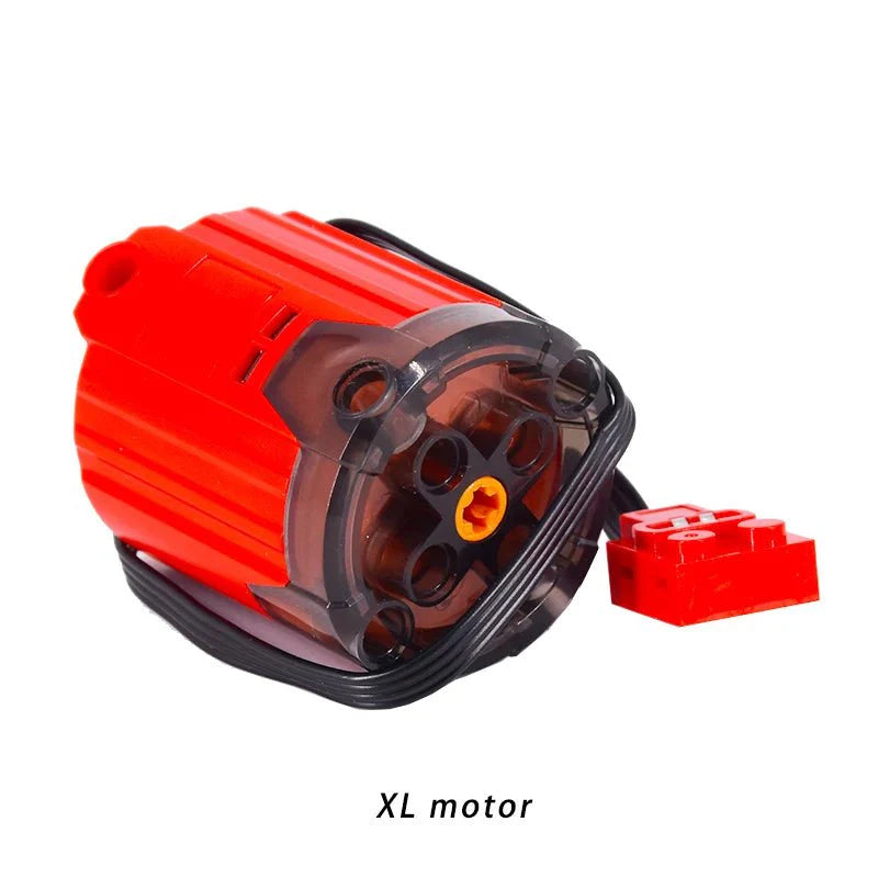 Motor and Electronics Kit | Educational DIY Accessories for Building Block Train