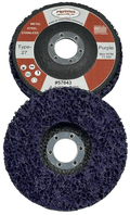 Preferred Abrasives Flex-N-Strip Wheels Type 27 4.5 x 7/8 Purple Grit 57043