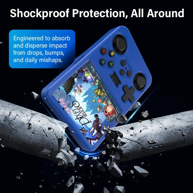 Silicone Case for R36S Handheld Console | 360° Shockproof Soft Shell Cover