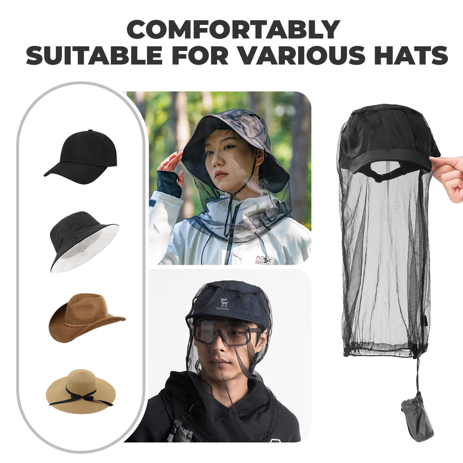 Mosquito Head Net Mesh