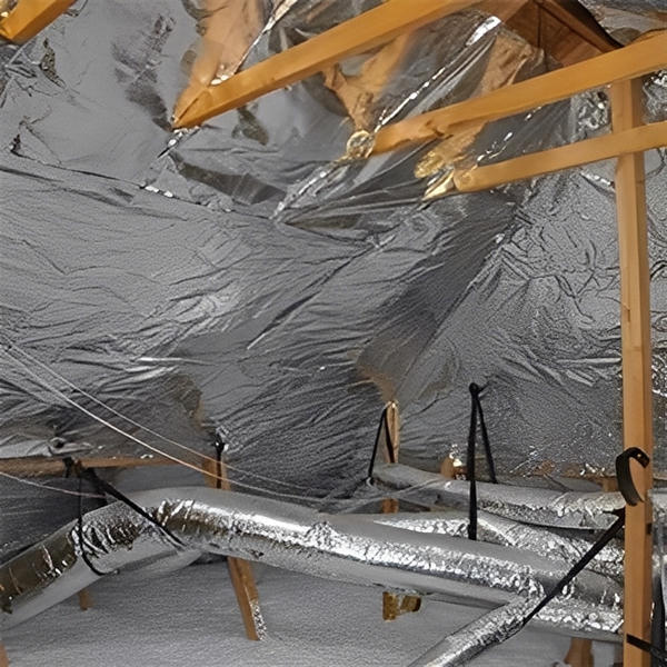 Perforated Radiant Barrier Industrial Grade Reflective Insulation Foil - All Sizes