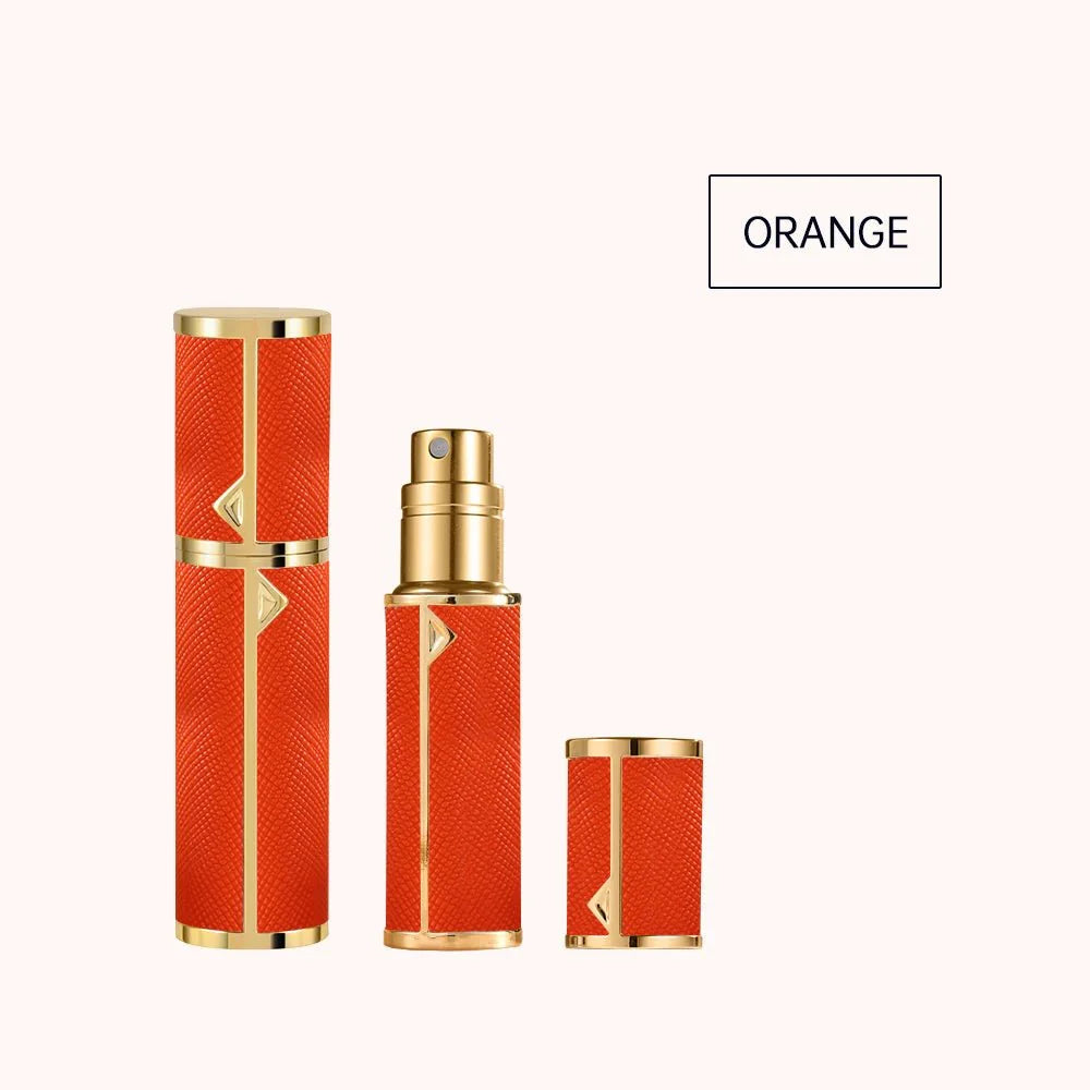 Refillable Perfume Bottle | 5ml Travel Spray Atomizer with PU Leather Case