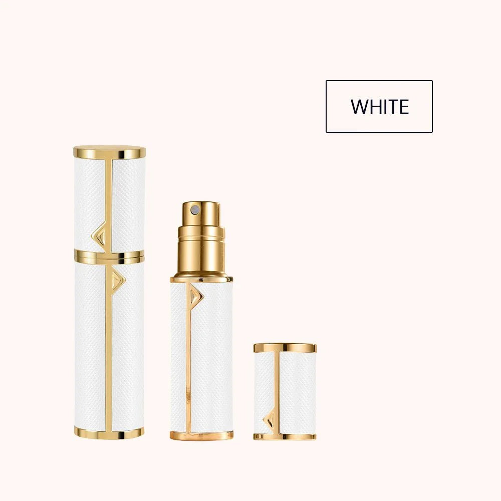 Refillable Perfume Bottle | 5ml Travel Spray Atomizer with PU Leather Case