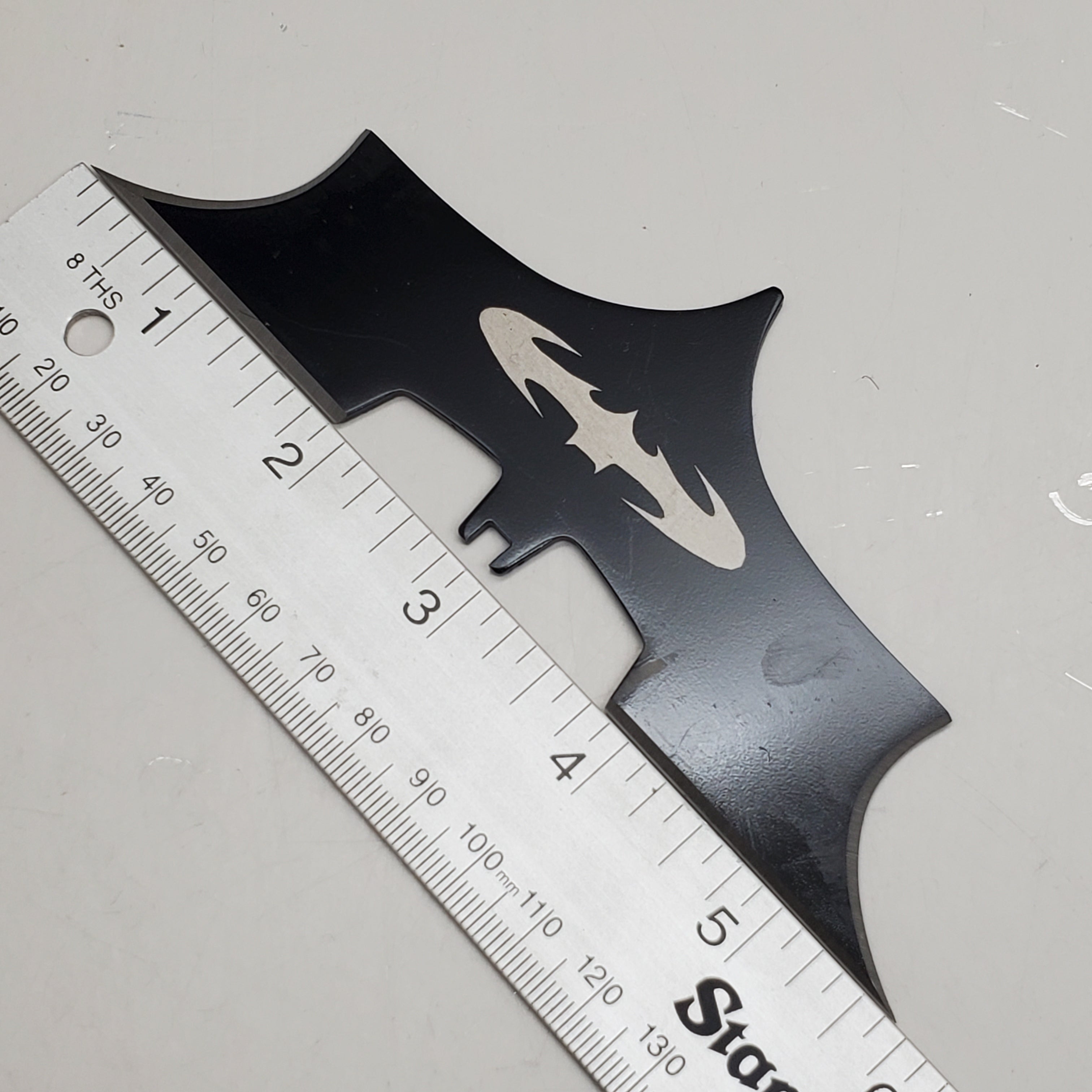 ZA@ (SET OF 3) Batman Ninja Throwing Stars 6" Black TC-3LBK A