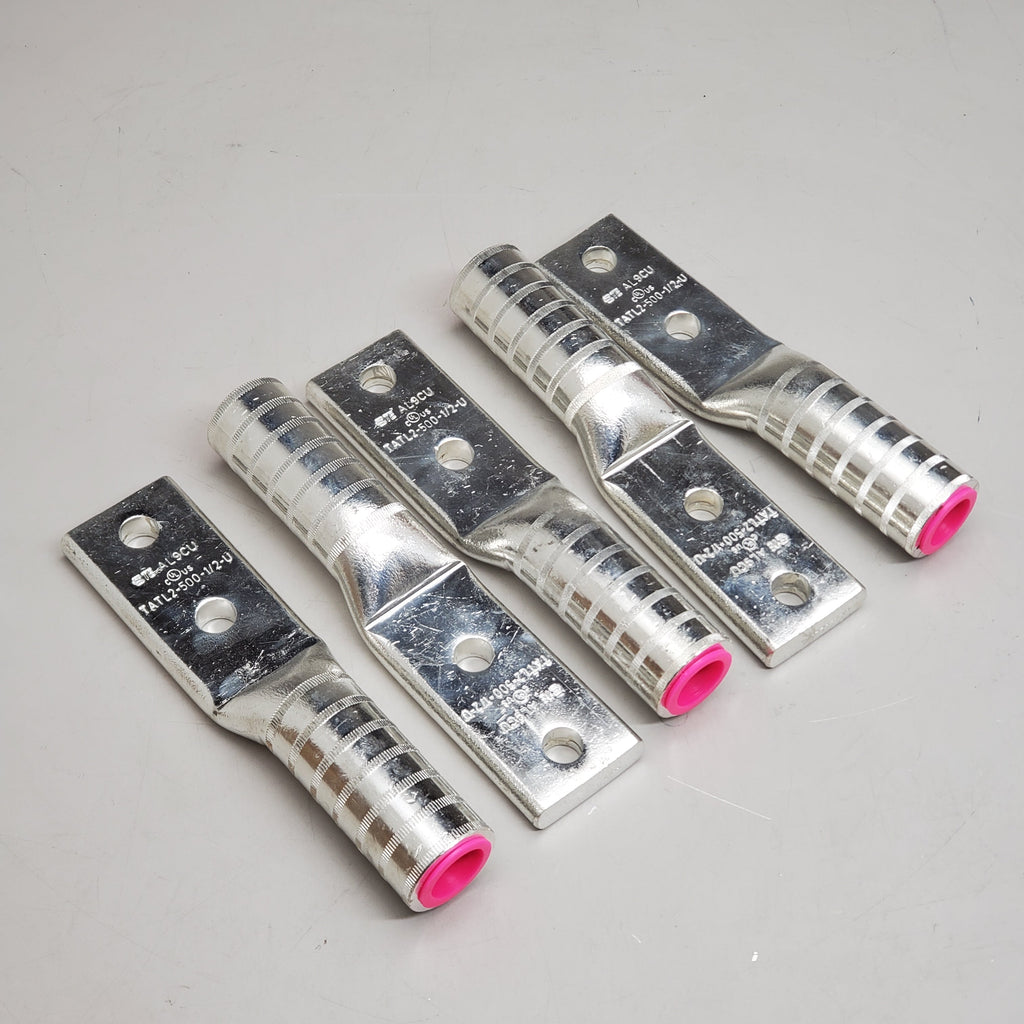 TE CONNECTIVITY (5 Pack) All Dual Rated Aluminum Crimp Lugs Splices EN3750-378