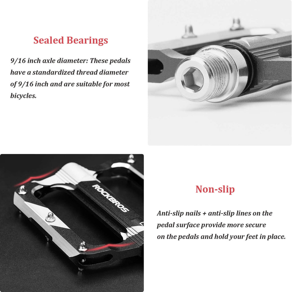 Aluminum Alloy Bearing Pedals - K306