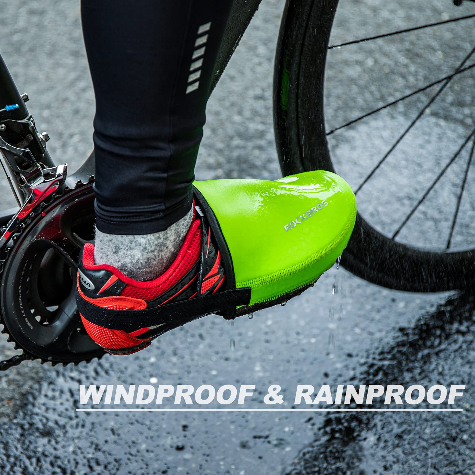 Cycling Shoe Toe Covers Unisex Cold Weather Overshoes