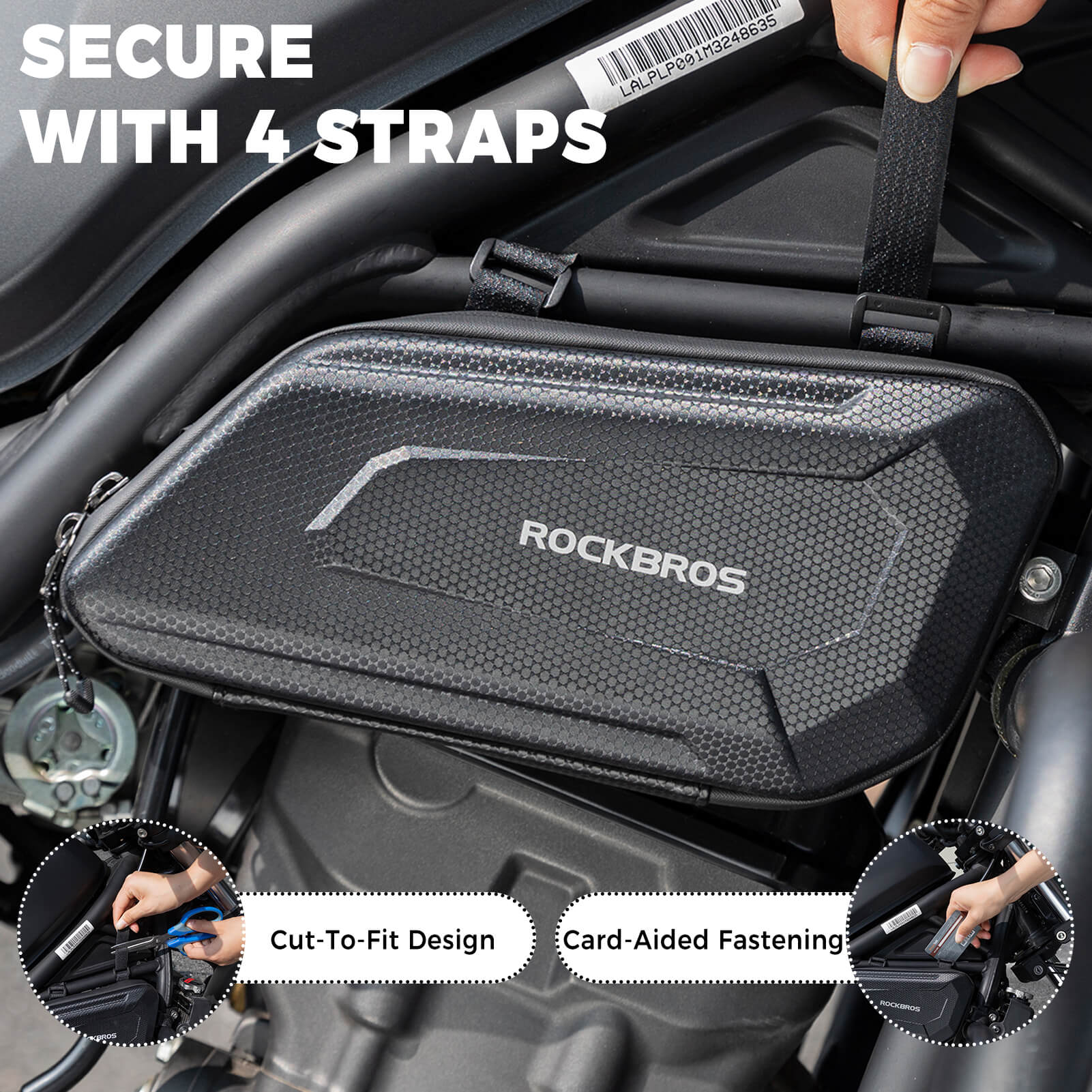 Motorcycle Triangle Side Bag