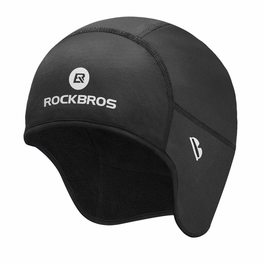 Cycling Skull Cap Helmet Liner with Thermal Fleece