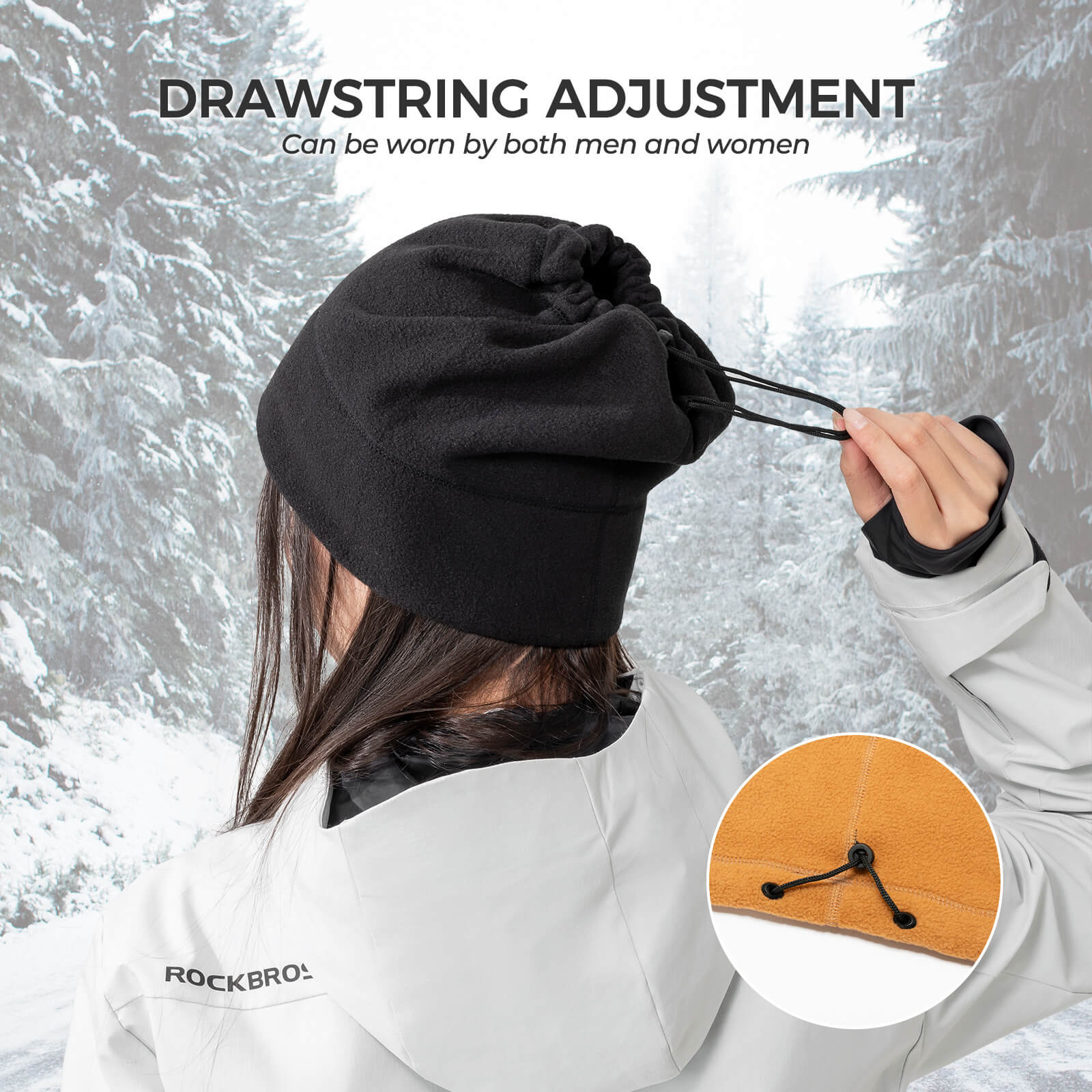 Winter Fleece Neck Warmer & Ski Mask