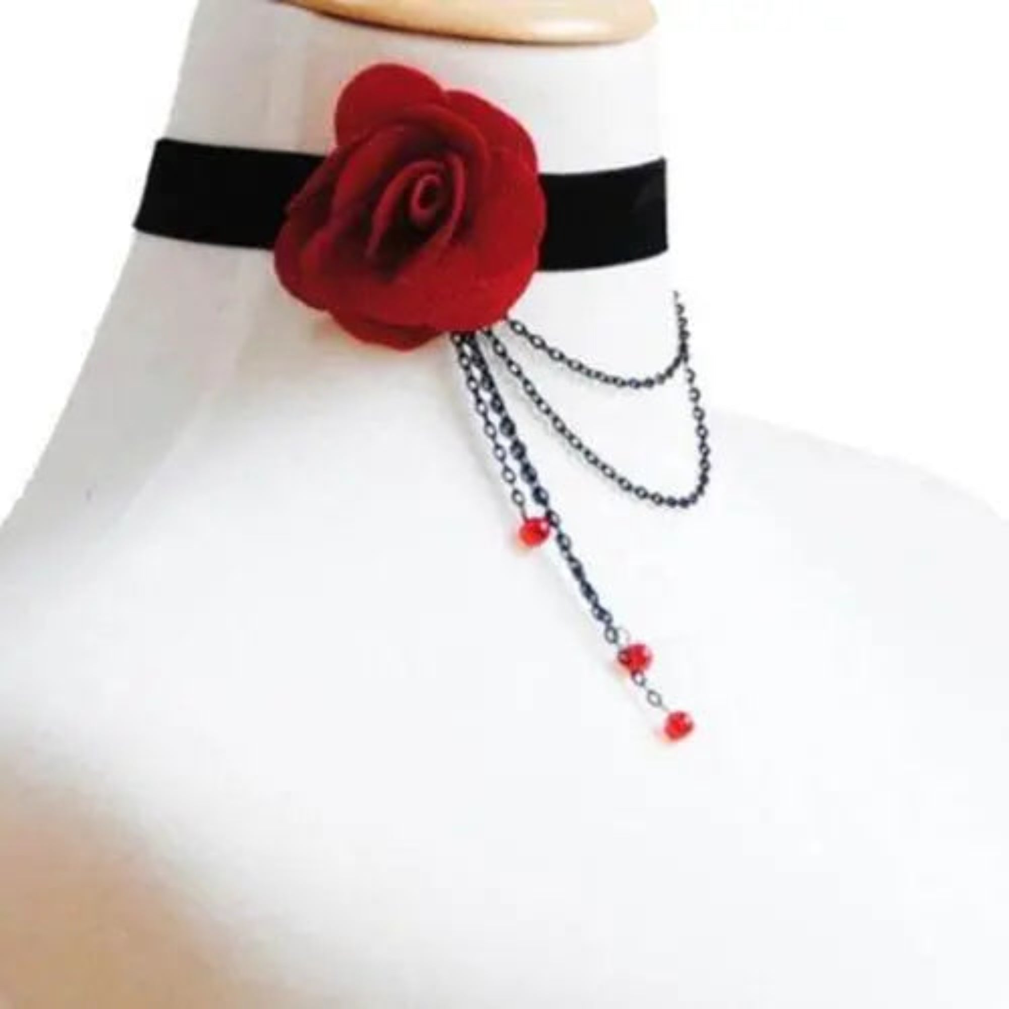 Black Clavicular Chain Sexy Jewelry Accessories Fashion Lace Necklace Women