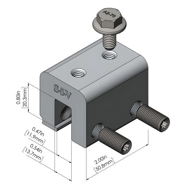 S-5-V Metal Roof Clamps