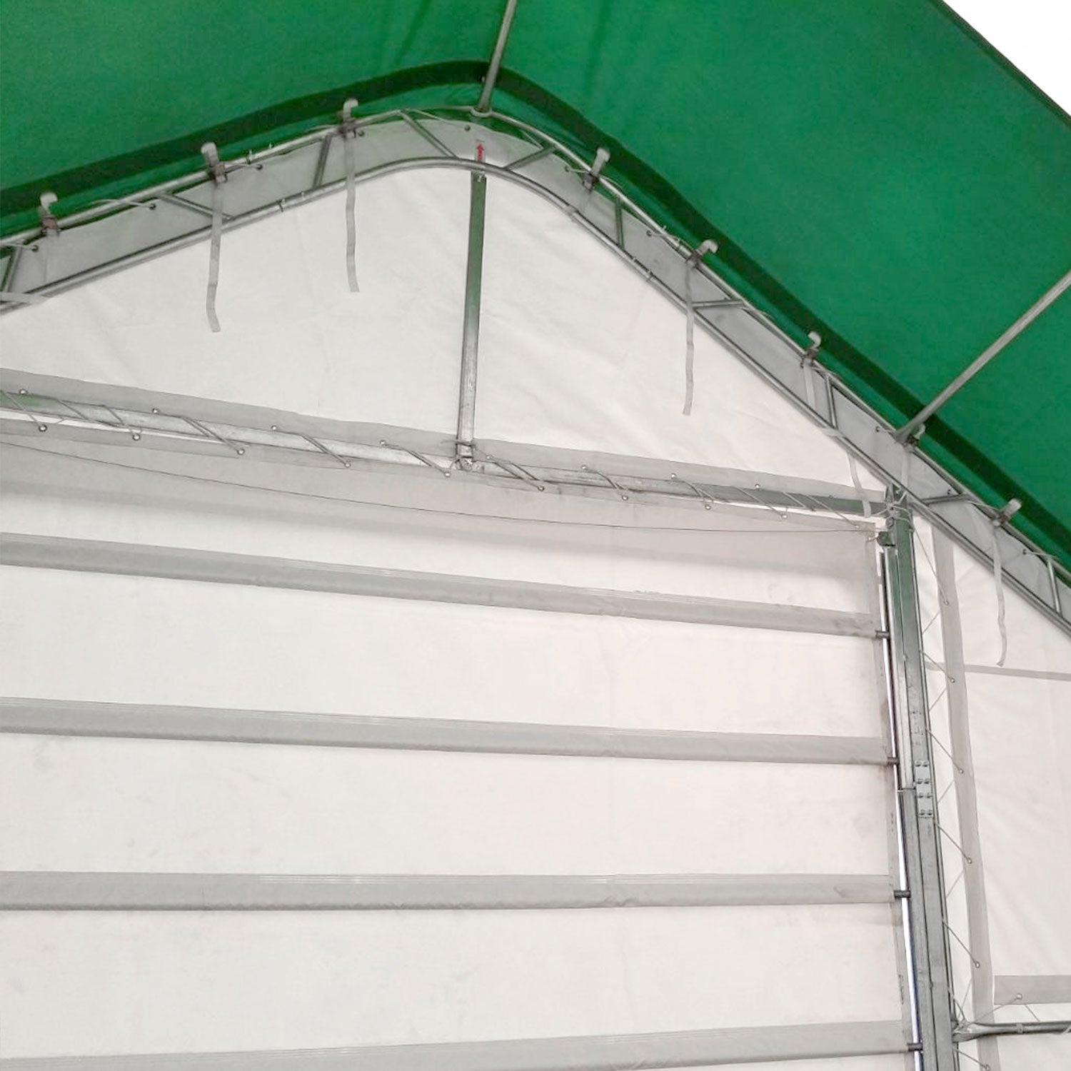 W30'xL60'xH20' Double Truss Storage Shelter