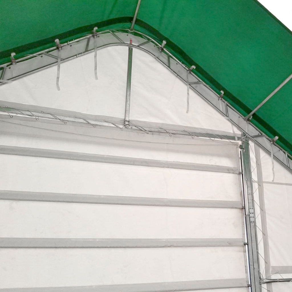 W40'xL80'xH23' Double Truss Storage Shelter