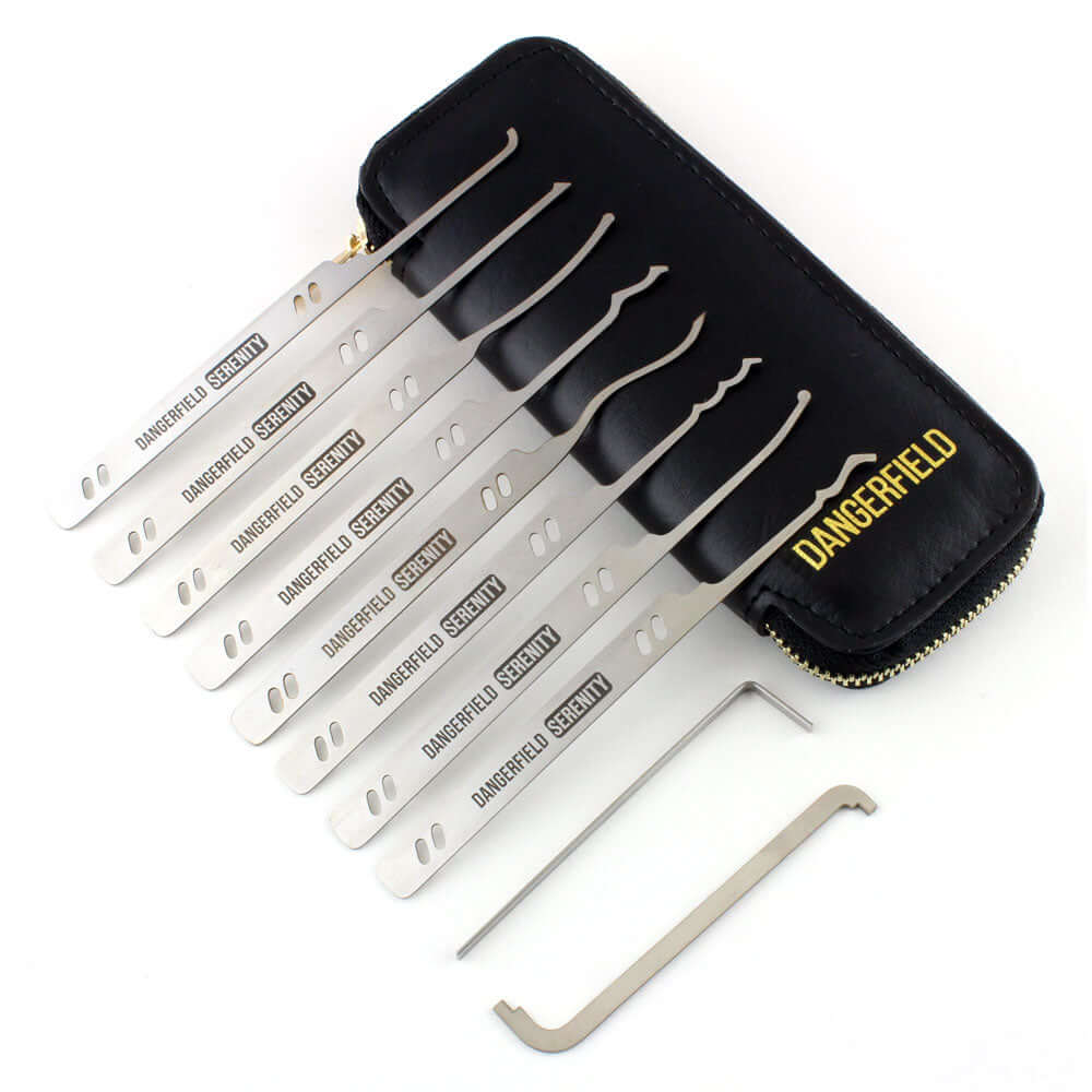 Dangerfield Secret Agent Lock Pick Set + Practice Lock + How-to Guide