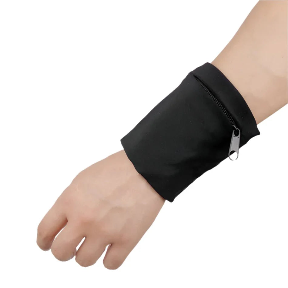 Wrist Arm Bag | Lightweight Nylon Running and Cycling Strap for Secure Storage