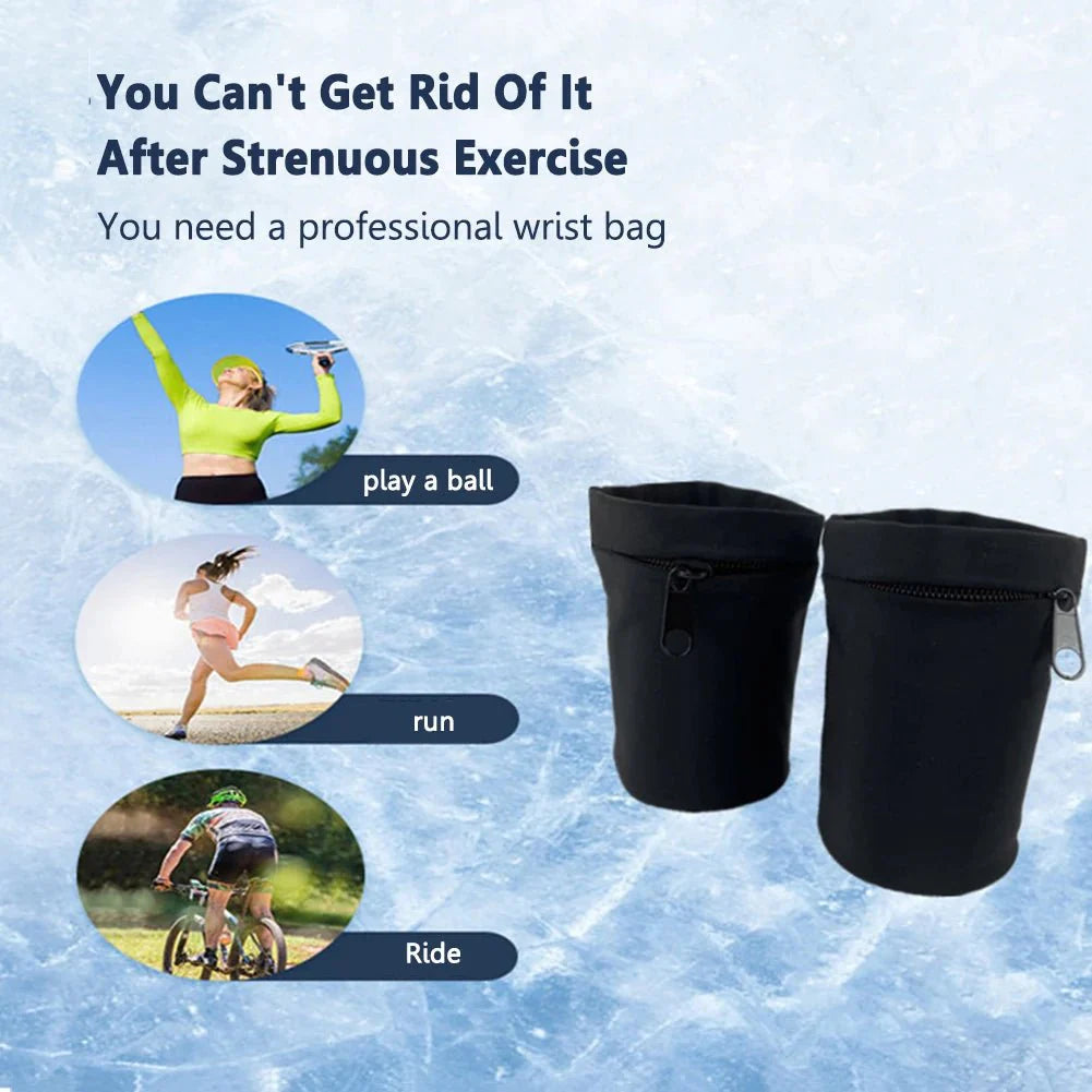 Wrist Arm Bag | Lightweight Nylon Running and Cycling Strap for Secure Storage
