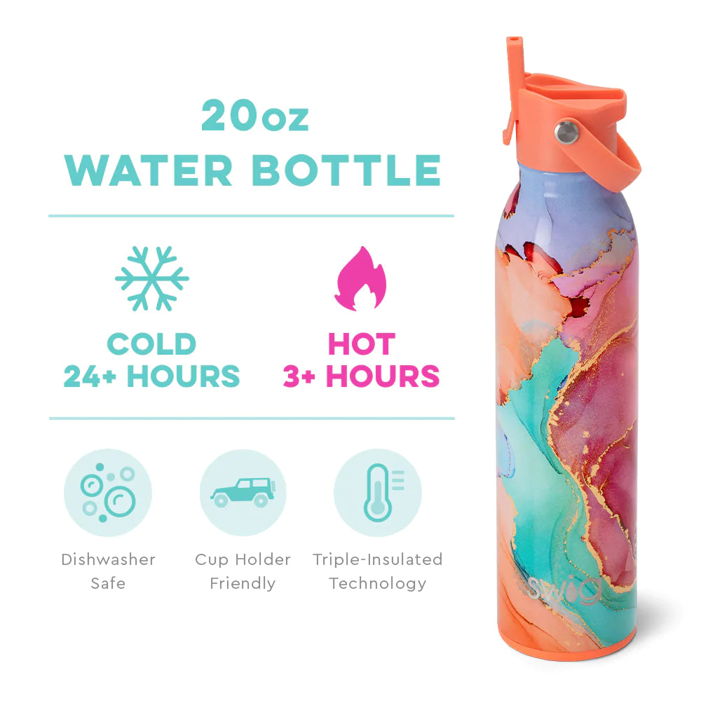 Dreamsicle Flip and Sip Bottle 20 oz