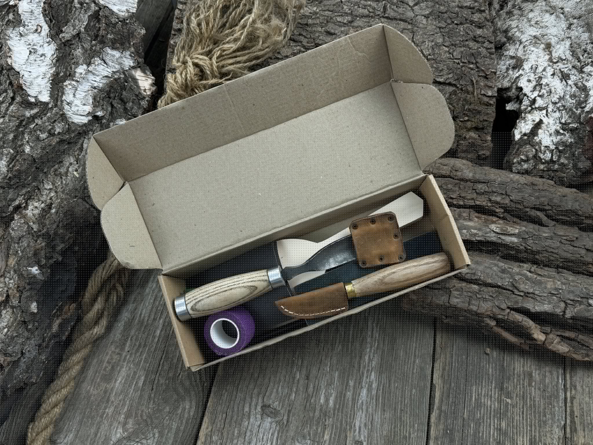 Spoon Carving Kit – All-in-One Whittling Starter Set for Beginners, Adults & Kids