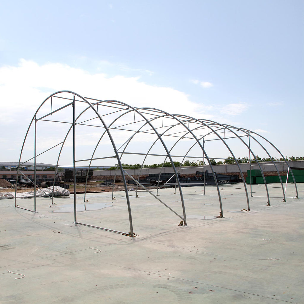 W20'xL30'xH12' Single Truss Arch Storage Shelter