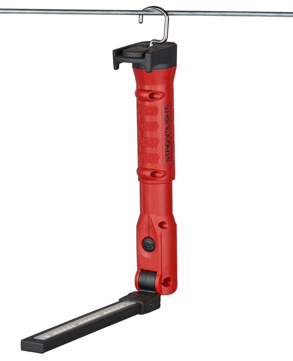 Streamlight Stinger Switchblade® LED USB Rechargeable Bar Flashlight Red 76800