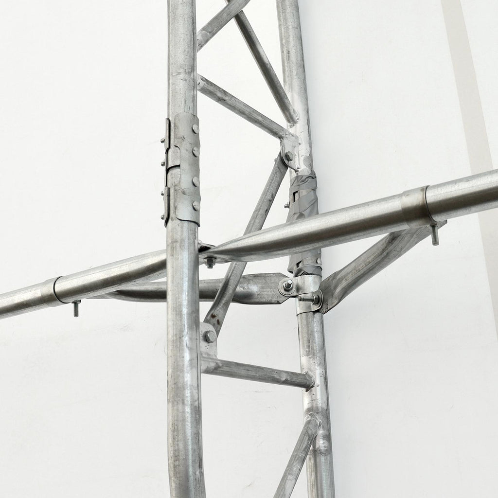 W40'xL80'xH21' Double Truss Storage Shelter, 10' Truss Spacing