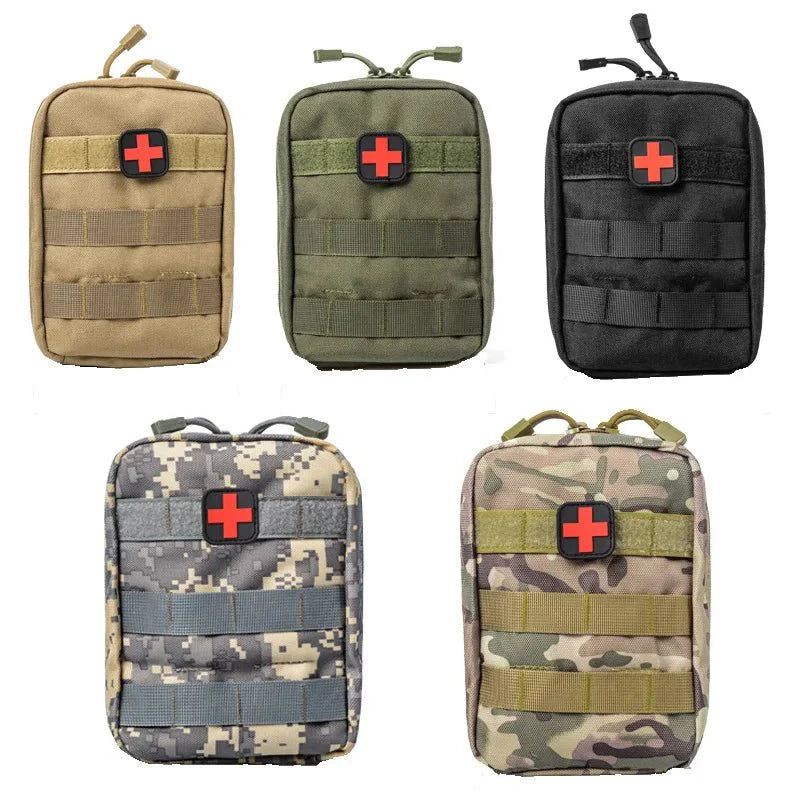 Tactical First Aid Kit Bag | Large Outdoor Survival Pouch