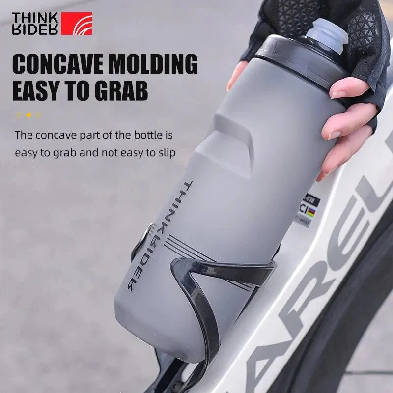 ThinkRider Bicycle Water Bottle | Leak-Proof Sports Bottle for Cycling