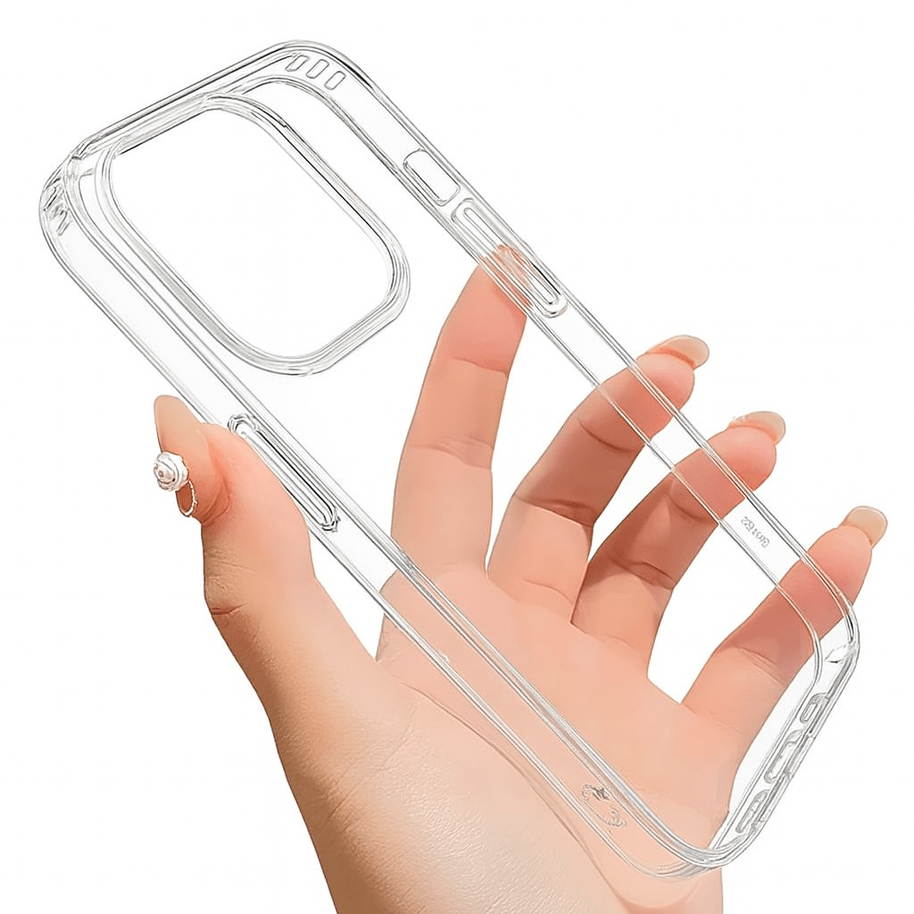 Clear Acrylic Phone Case | Ultra-Thin Transparent Cover for iPhone 16/15/14/13/12/11 Series