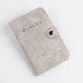 Waterproof Passport Holder | PU Leather Travel Wallet with RFID Protection