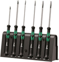 Wera 2035/6 B Micro Precision Screwdriver Set With Rack 05118152001
