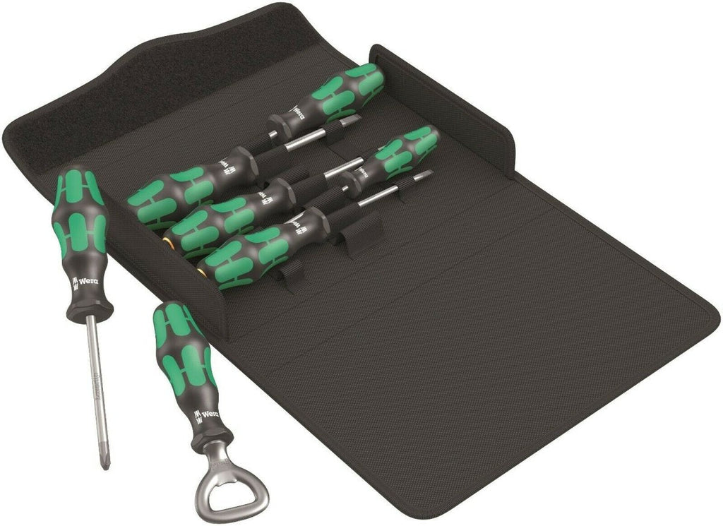 Wera 300/7 Set 2 Kraftform Plus Screwdriver Set 7 Piece 05105624001