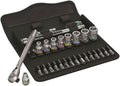 Wera 8100 SA 8 Zyklop Metal Switch Socket Set 1/4" Drive Metric 05004018001
