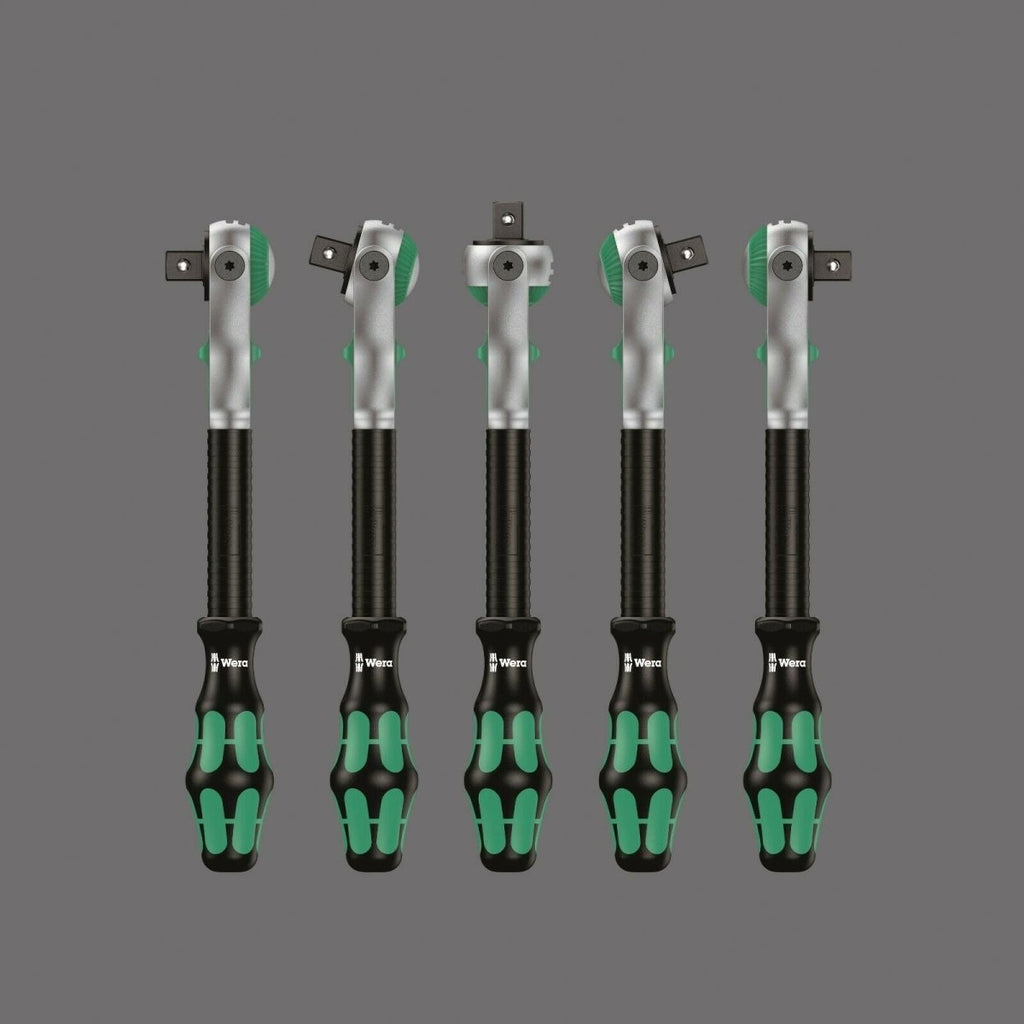 Wera 8100 SC 9 Zyklop Speed Ratchet Set 1/2" Drive SAE 28 Piece 05004079001