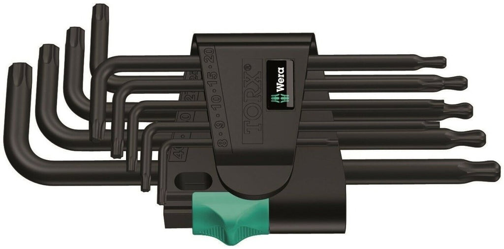 Wera 967/9 TX 1 TORX® L-Key Set With Ball End 9 Pieces 05024242001