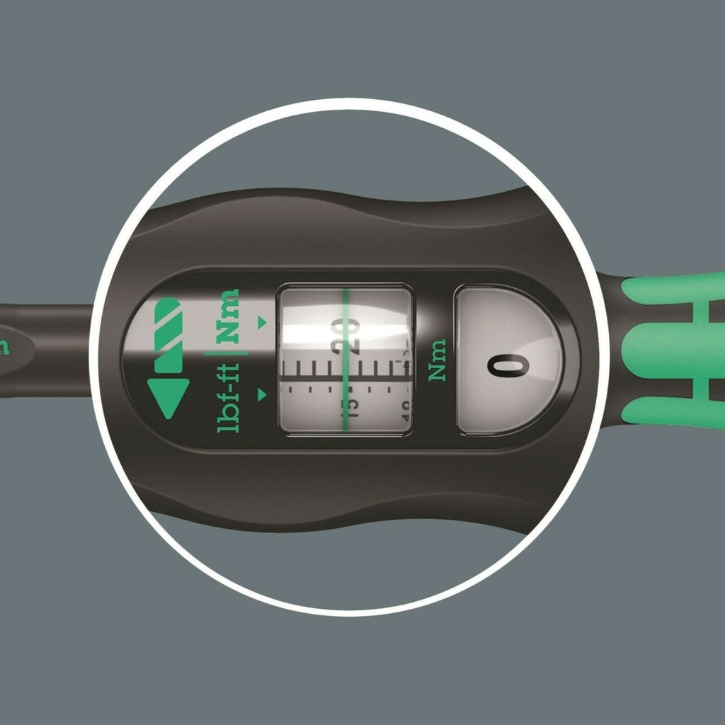 Wera C3 Click-Torque Wrench Set 40 - 200 Nm 1/2" Drive 13 Pieces 05075680001