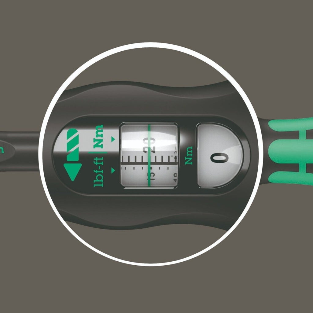 Wera Click-Torque A 6 Torque Wrench 2.5 -25 Nm 1/4" Drive 05075605001
