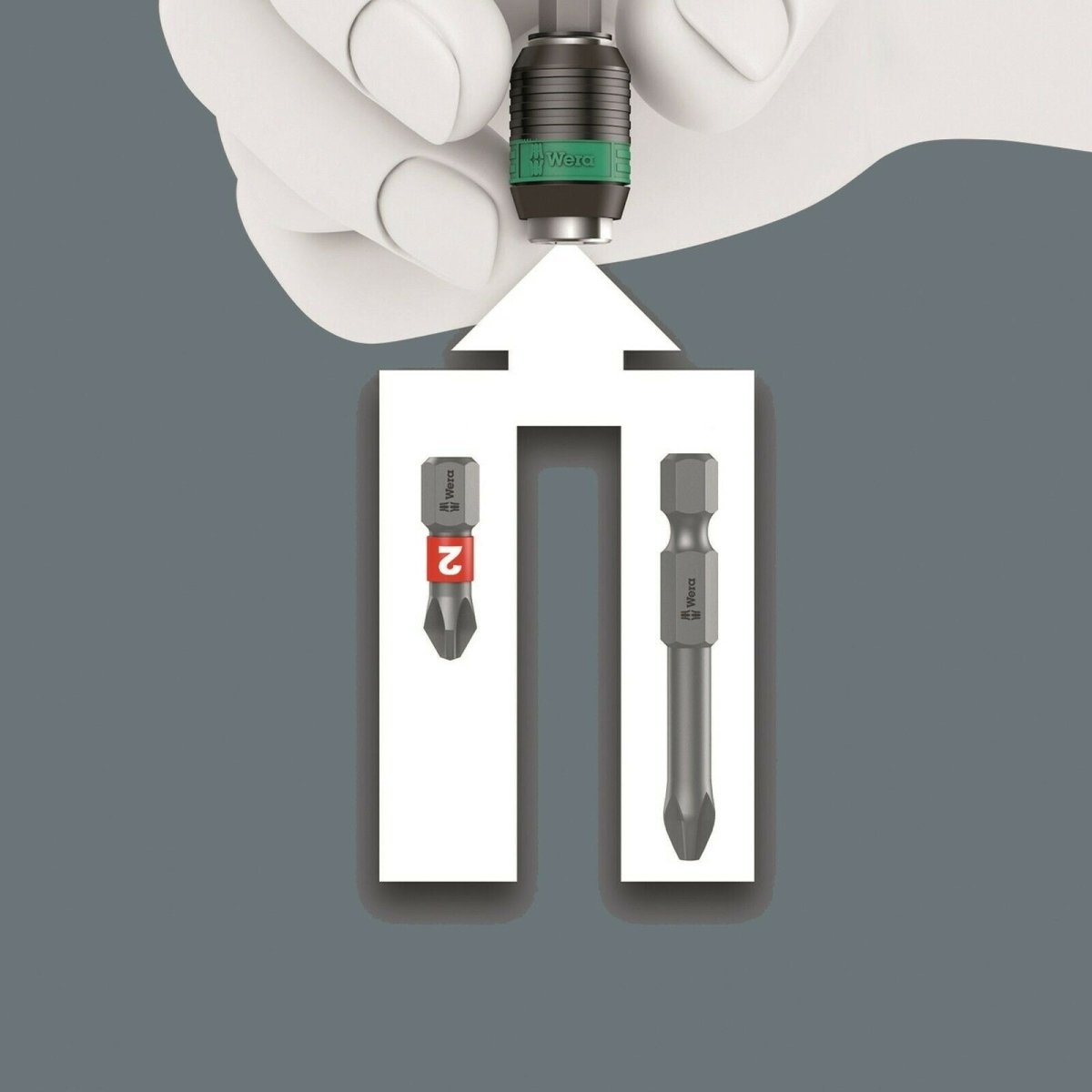 Wera Kraftform Kompakt 60 Screwdriver Pouch Set SAE 05051042001