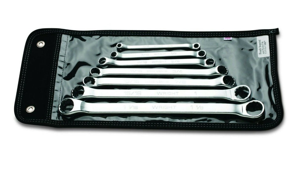 Wright Tool WRIGHTGRIP® 2.0 12 Point Box Wrench Set 7 Piece SAE 749