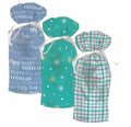 Pull String Bottle All Occasion Gift Bag - 3 Pack